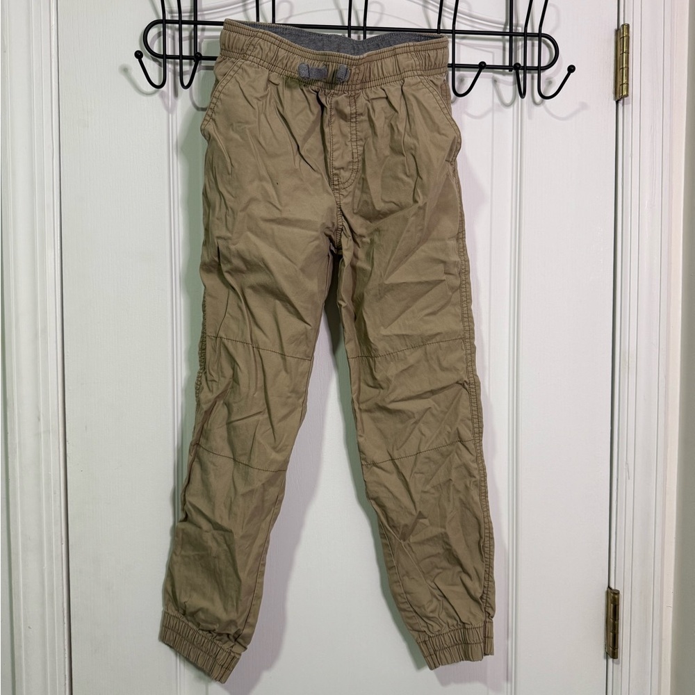 Carter's Tan Cargo Pants with Elastic Cuffs